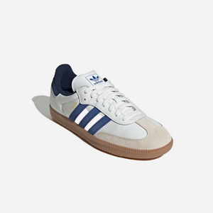 Adidas Samba OG Shoes Core White Royal Blue Night Indigo