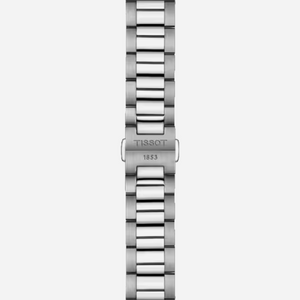 Tissot PR 100 Jungfraubahn Quartz Silver Dial 40mm Grey Stainless Steel Bracelet Watch
