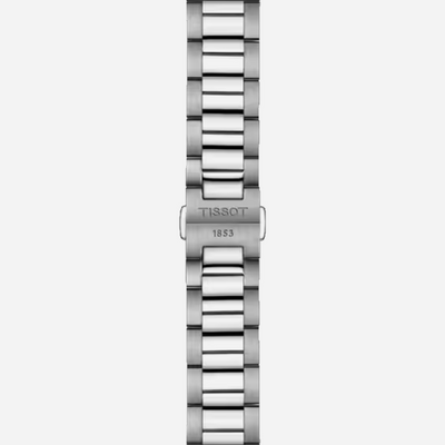 Tissot PR 100 Jungfraubahn Quartz Silver Dial 40mm Grey Stainless Steel Bracelet Watch