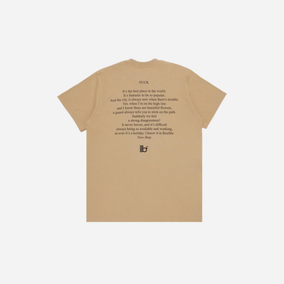 Supreme Bernadette Corporation Fuck Tee Khaki