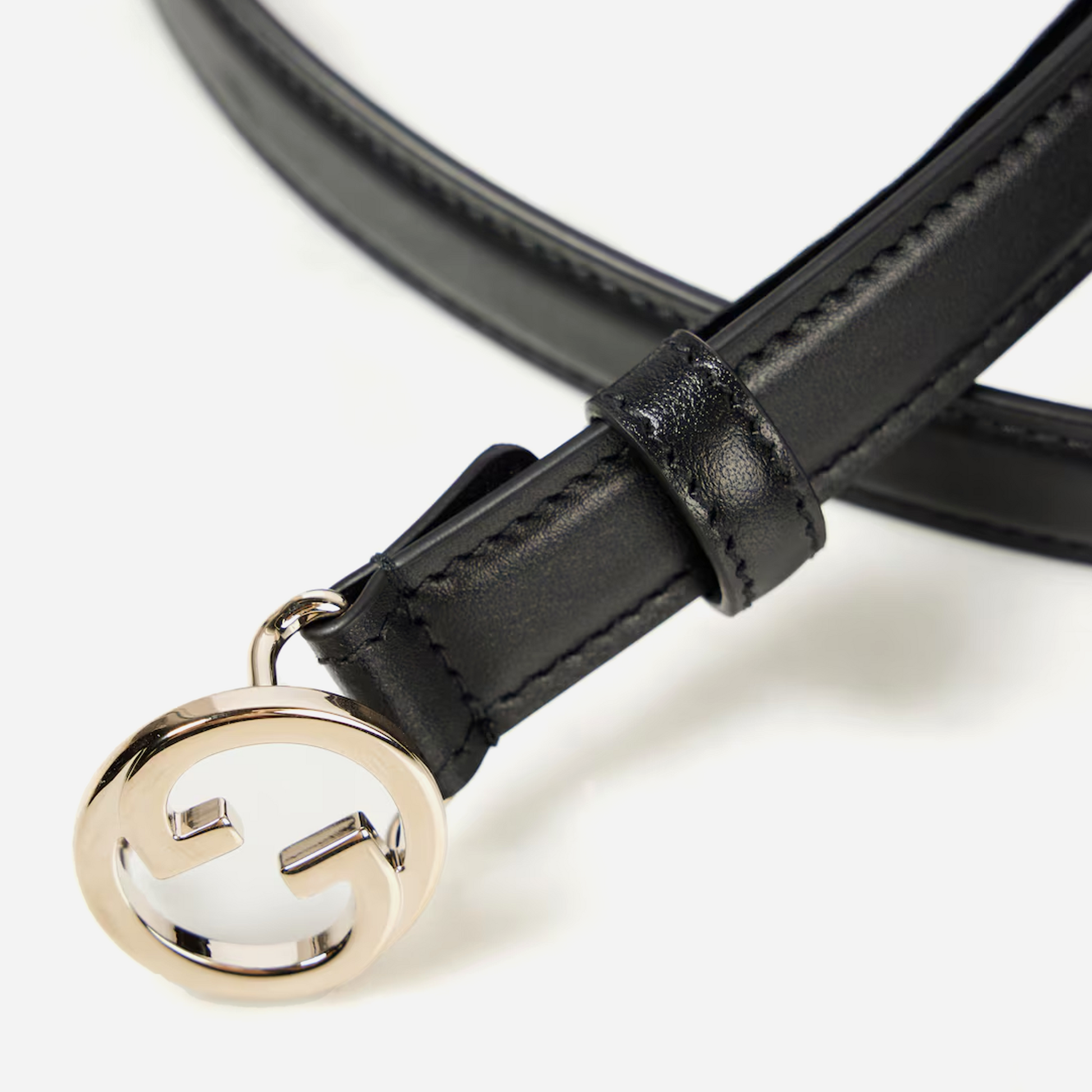 Gucci Blondie Interlocking G Leather Belt