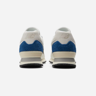 New Balance 574 White Royal Blue