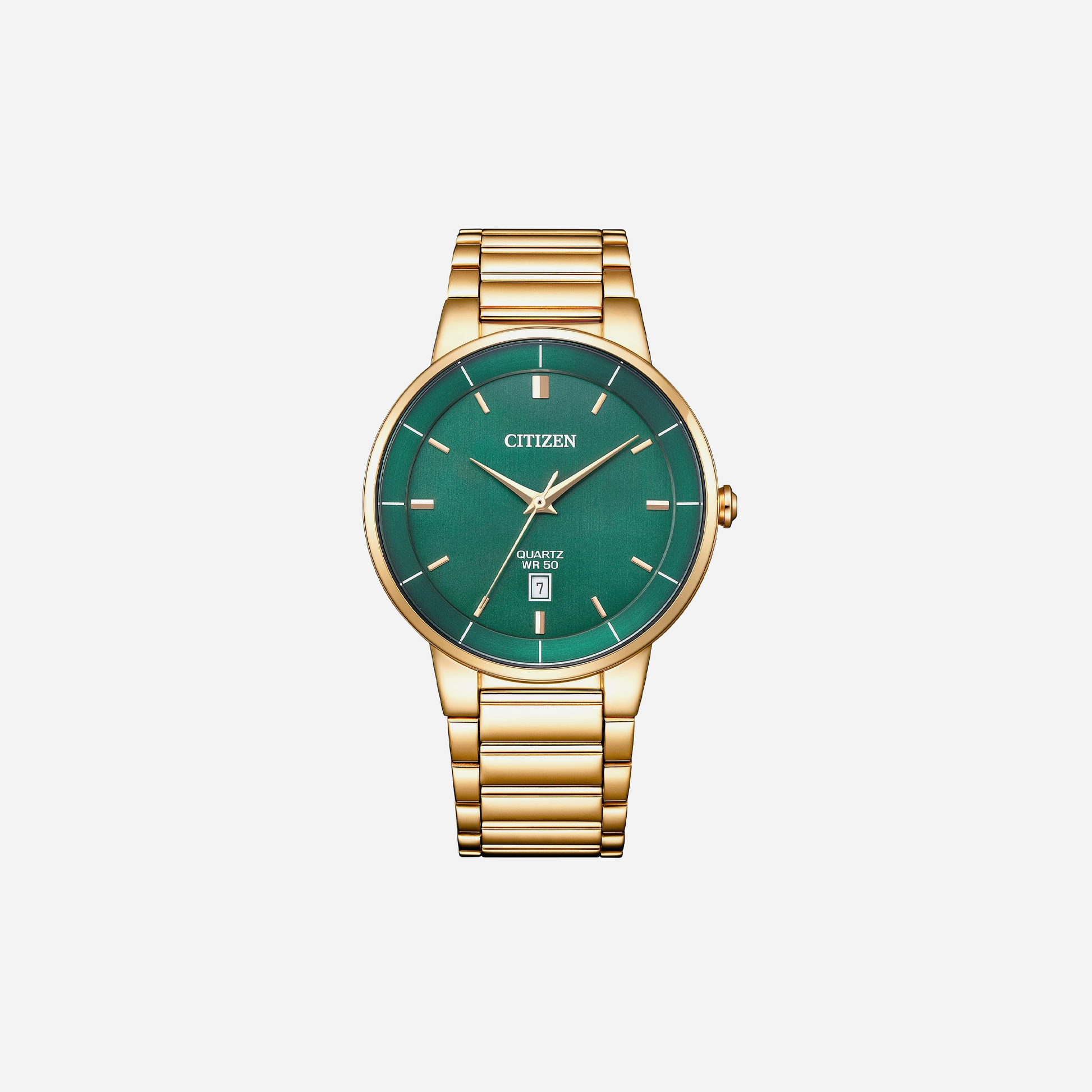 Citizen Quartz Gents Watch Green Dial