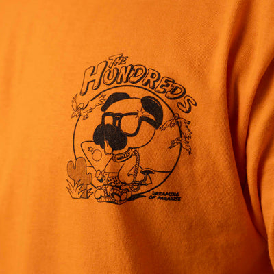 Hundreds Wally Surf T-Shirt - Orange