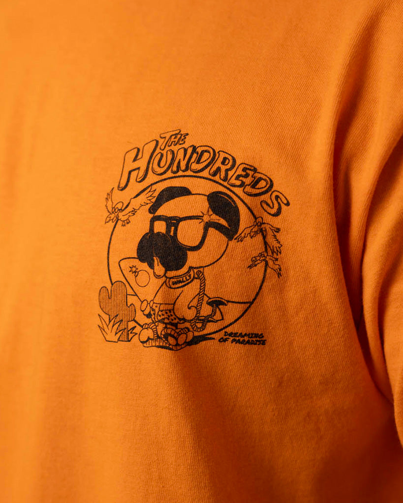 Hundreds Wally Surf T-Shirt - Orange