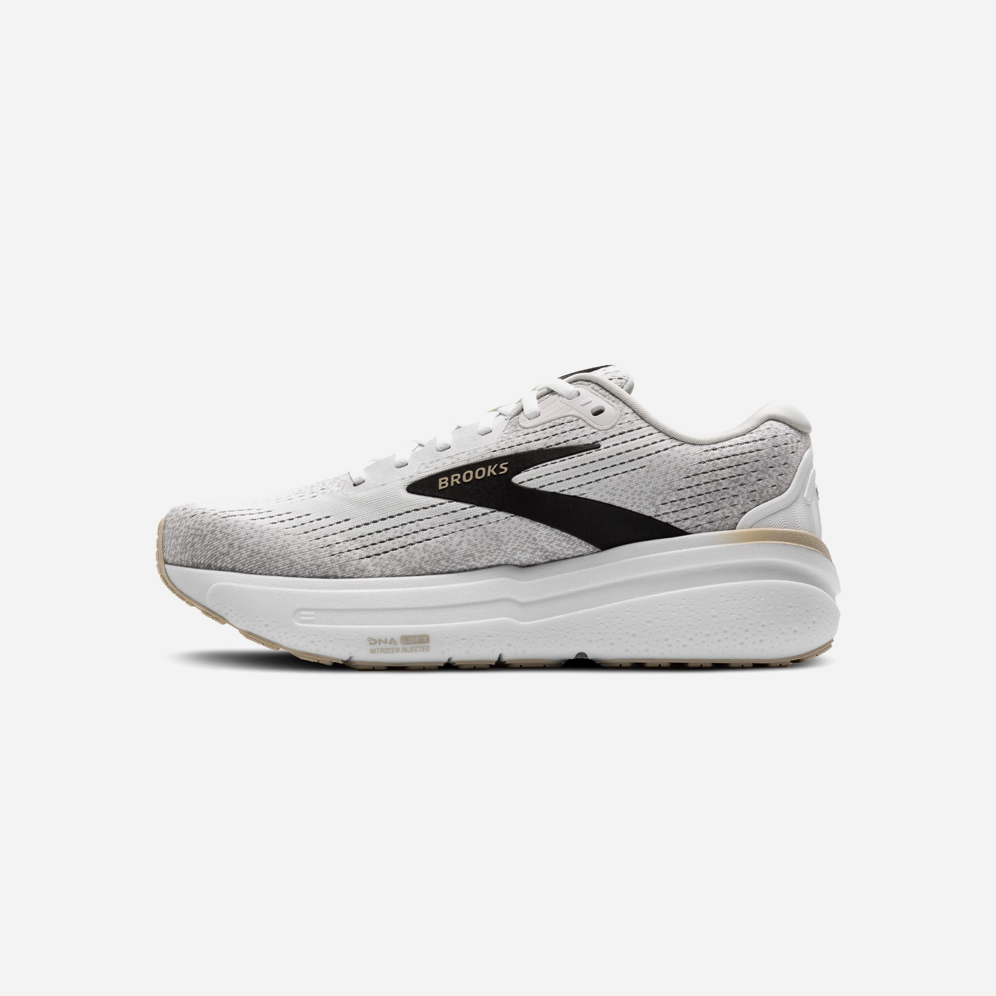 Brooks Ghost Max 2 White Pelican Oyster