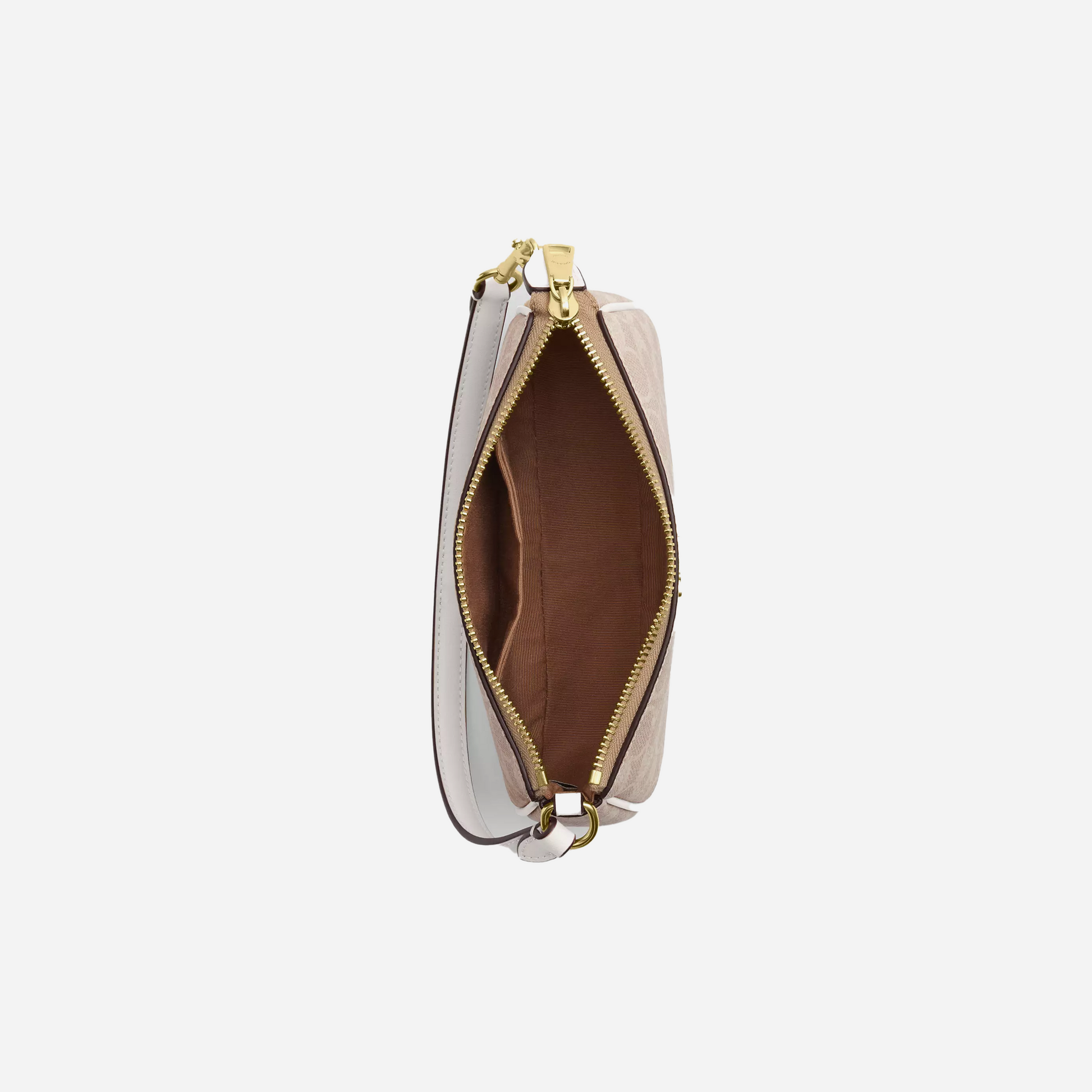 COACH Nolita 19 In Signature Canvas Gold/Sand/Chalk