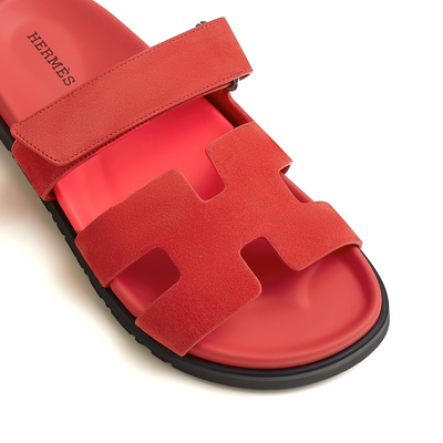 Hermes Chypre Sandal Rose Vermillon