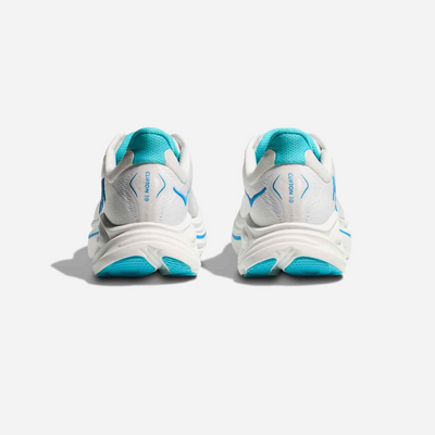 Hoka Clifton 10 White Skyward Blue