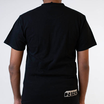 HUF X Capsul Black Wolverine Rain Print Relaxed Fit T-Shirt