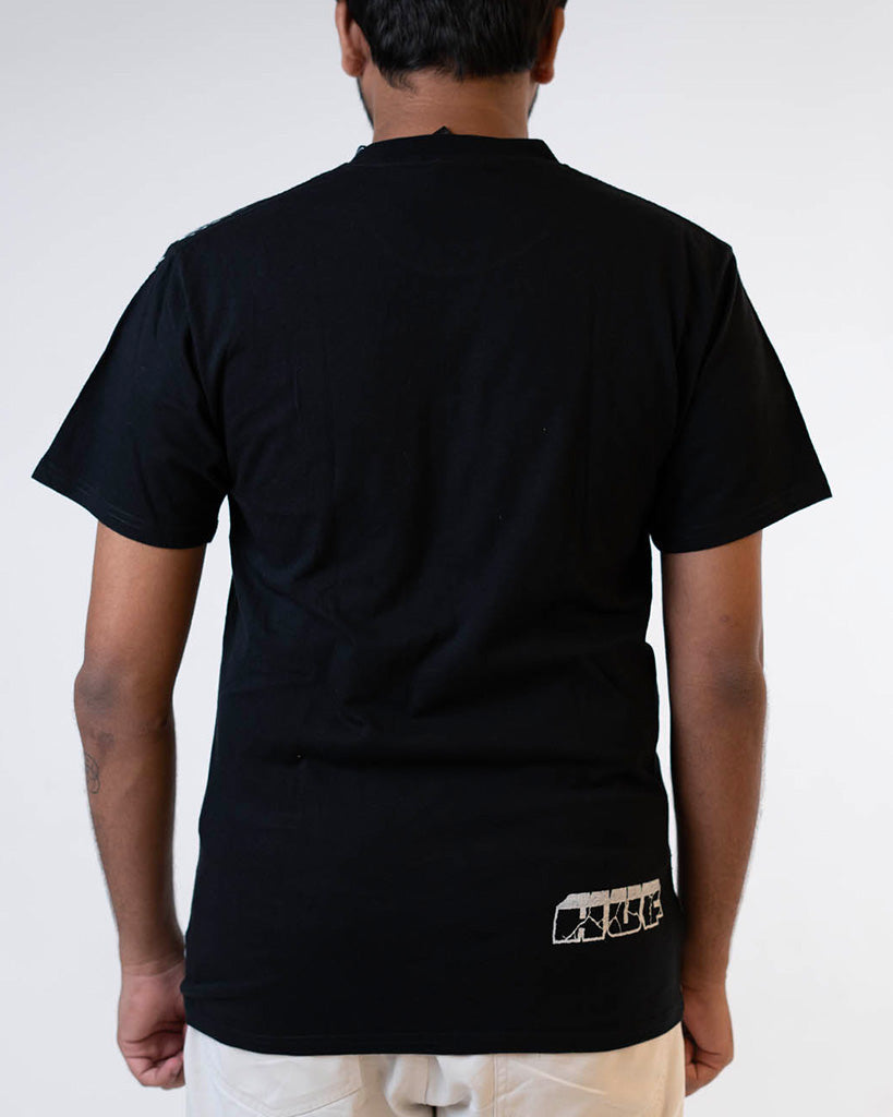 HUF X Capsul Black Wolverine Rain Print Relaxed Fit T-Shirt