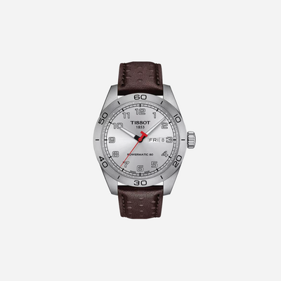 Tissot PRS 516 Powermatic 80 Automatic Silver Dial Men's Watch