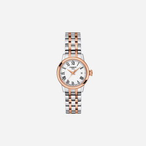 Tissot Classic Dream Lady White Dial 28mm Two-Tone Stainless Steel Quartz Watch
