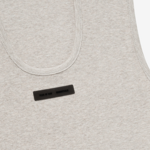 Fear Of God Essentials SS25 Womens Rib Tank- Heather Stone