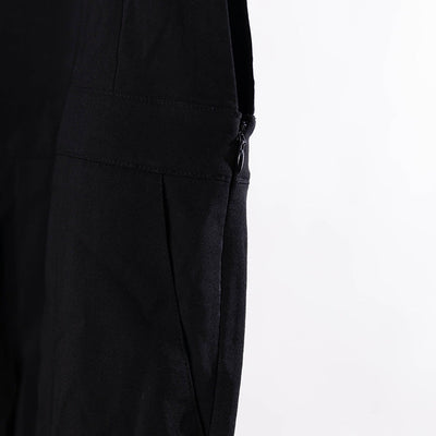 Club Monaco Self-Buckle Jumpsuit- Black
