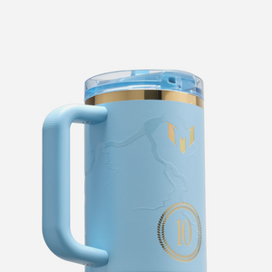 Messi x Stanley Quencher ProTour Flip Straw 40oz Tumbler Messi Striker Blue