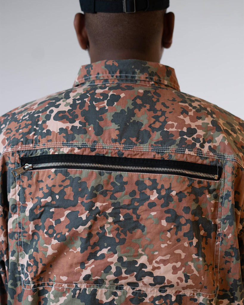Diesel S-Roow Big Pat Loose Fit Shirt