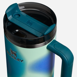 Stanley Quencher H2.0 FlowState Tumbler Coastal Teal Motion 40 oz