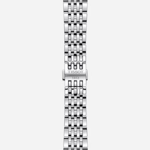 Tissot Le Locle COSC 39.3mm Silver Dial Grey Stainless Steel 18K Rose Gold Bezel Automatic Watch