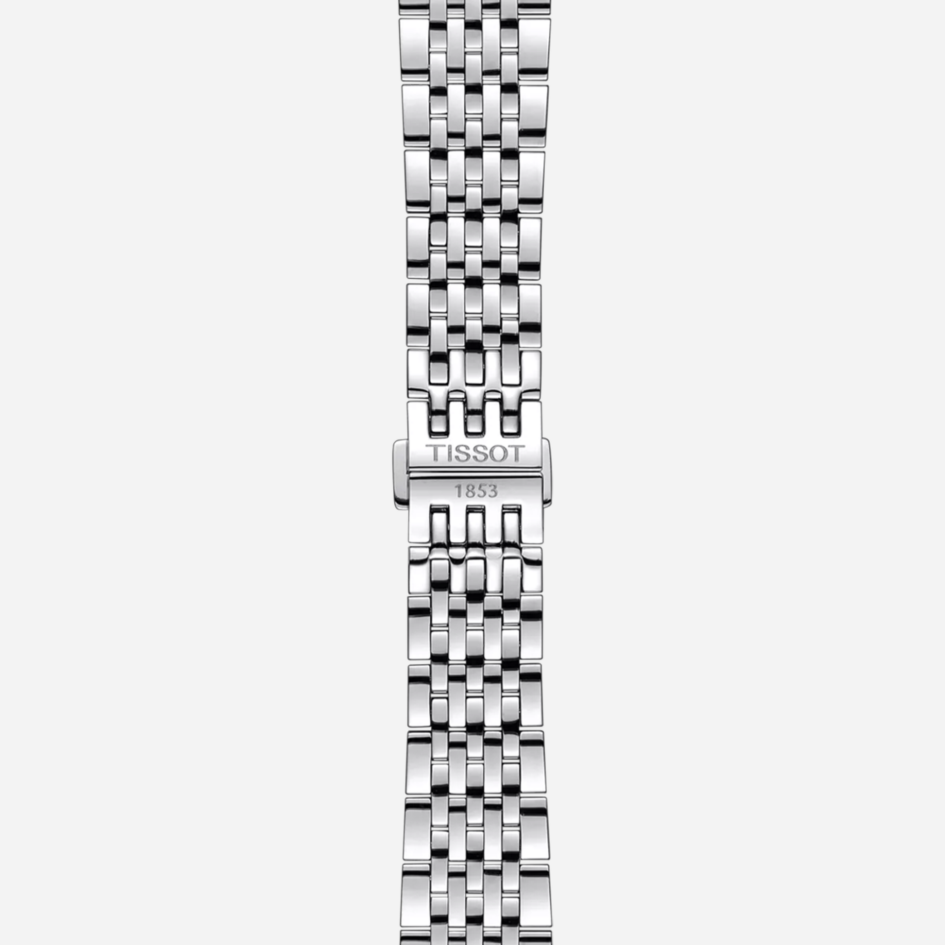 Tissot Le Locle COSC 39.3mm Silver Dial Grey Stainless Steel 18K Rose Gold Bezel Automatic Watch
