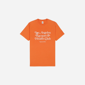 Sporty&Rich LA Racquet Club T-Shirt - Pomodoro/White