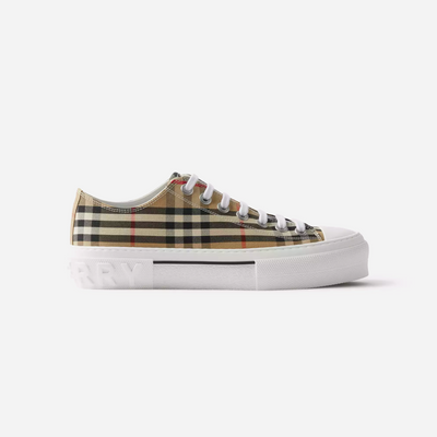Burberry Check Sneakers Archive Beige