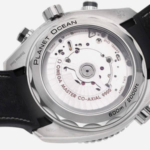 Omega Planet Ocean 600M Co‑Axial Master Chronometer Chronograph Black Dial 45.5mm