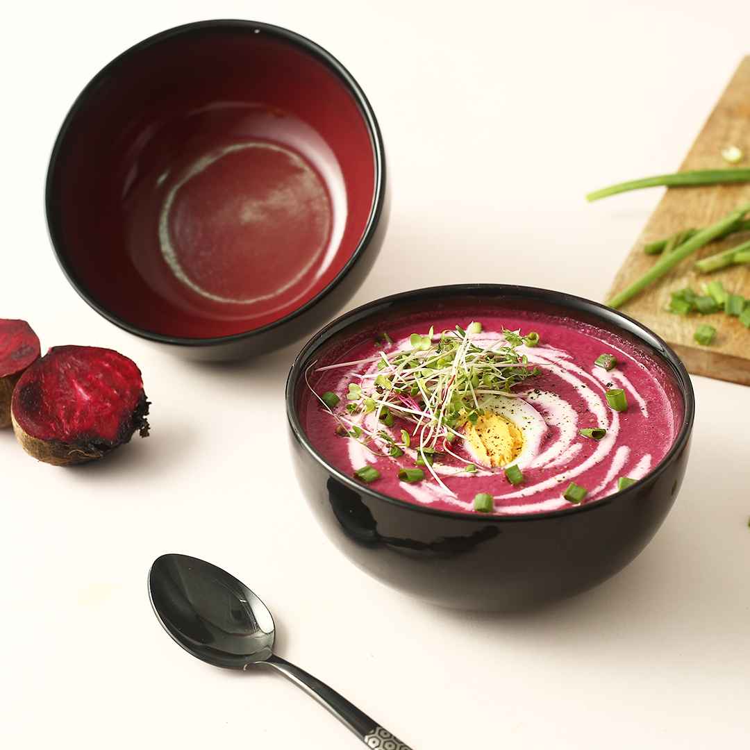 Teramo Red Glaze Serving Bowl 1 pc.