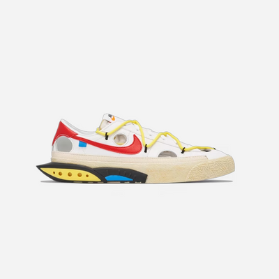 Nike Blazer Low x Off-White White and University Red