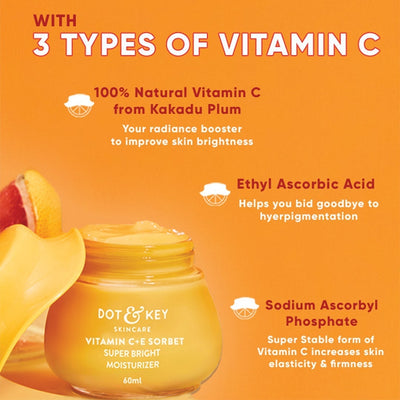 Vitamin C+E Super Bright Moisturizer: 25ml