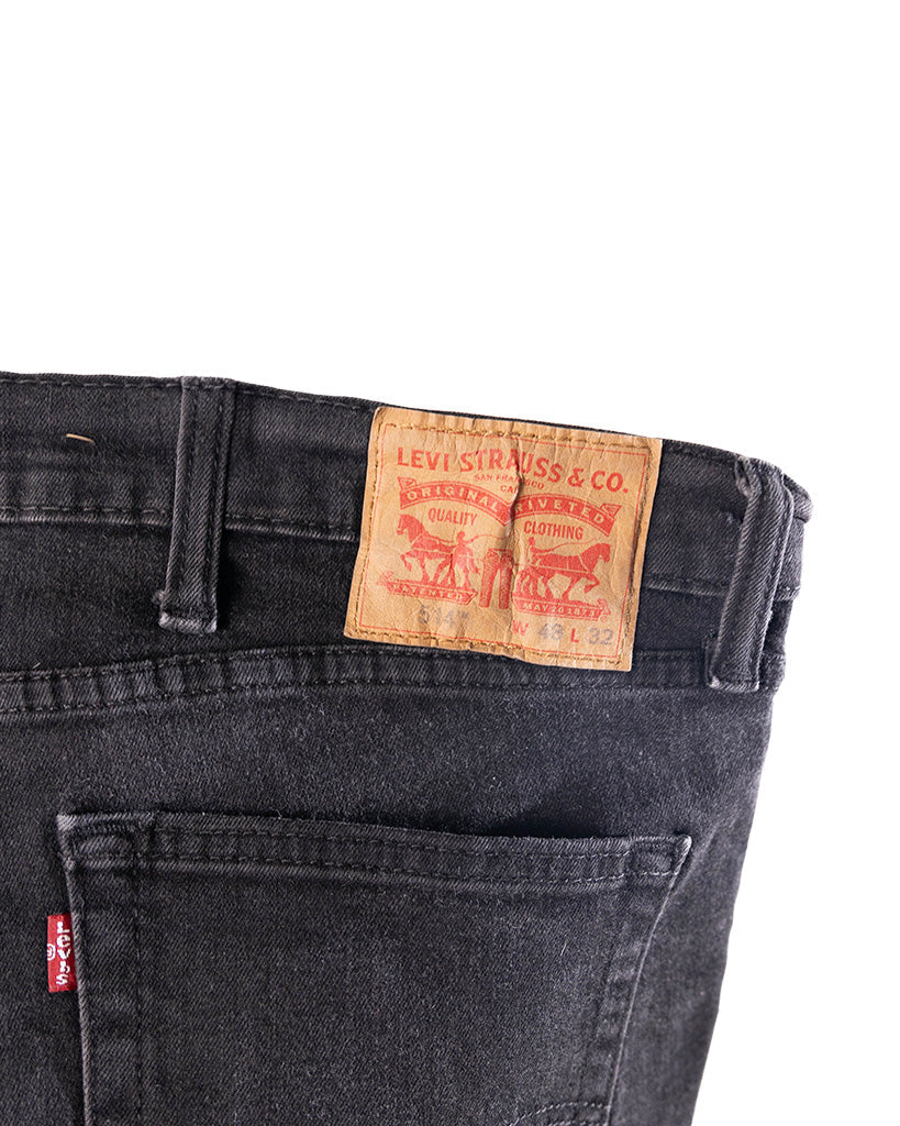 Levis 514TM Relaxed Straight Fit Men's Jeans - Black