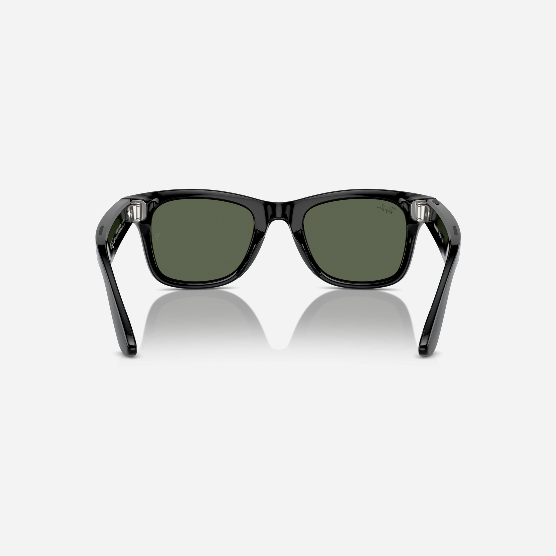 Ray-Ban Meta Wayfarer Shiny Black Green