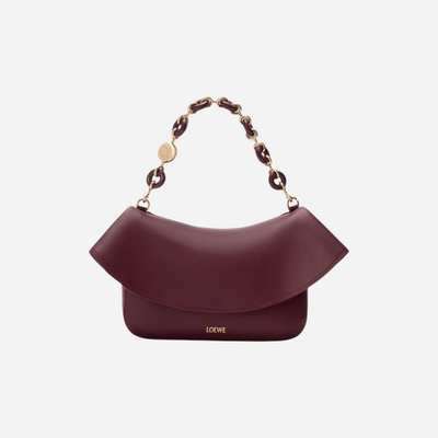 Loewe Medium Ola Bag Dark Burgundy