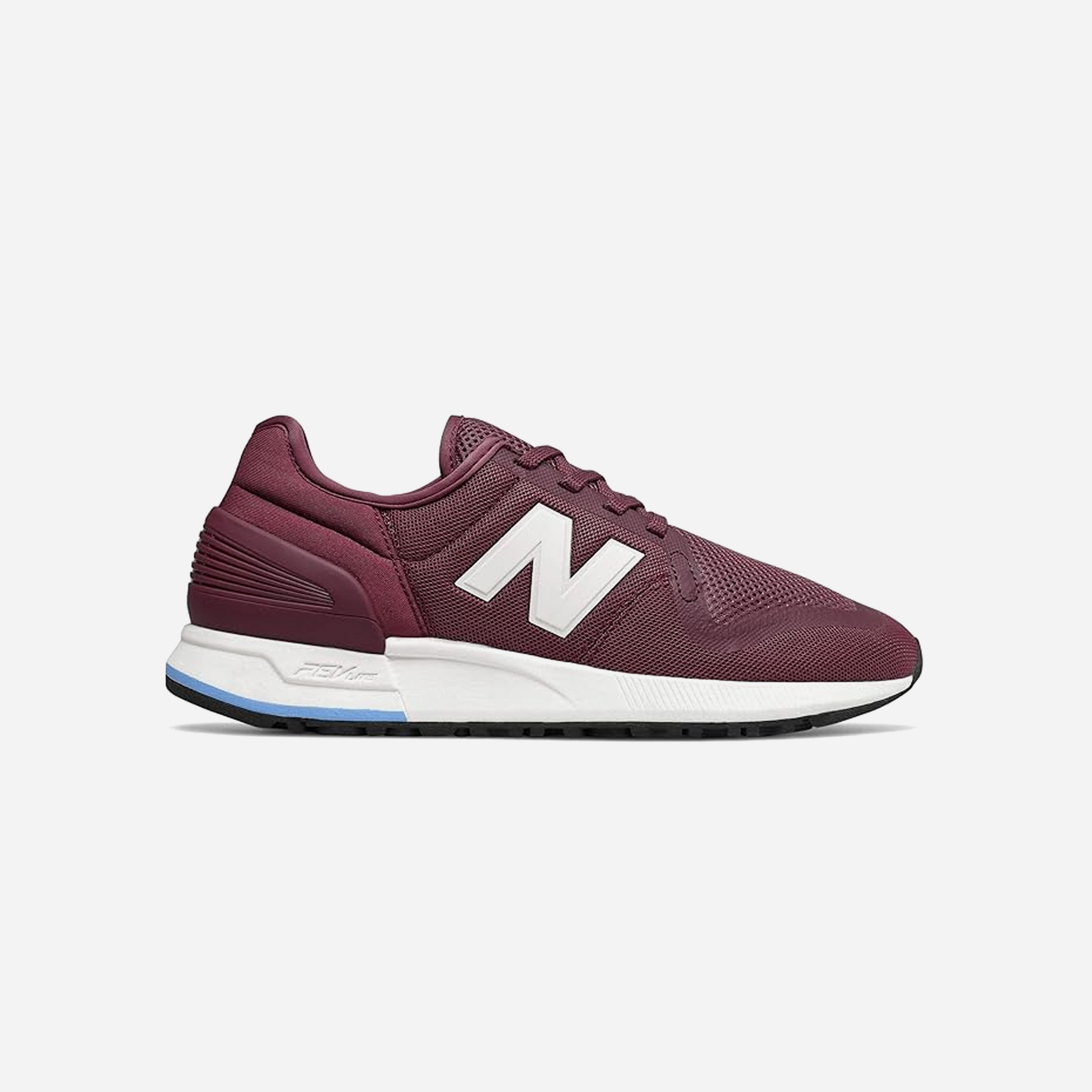 New Balance Lace Up Running Shoes, Maroon WMNS