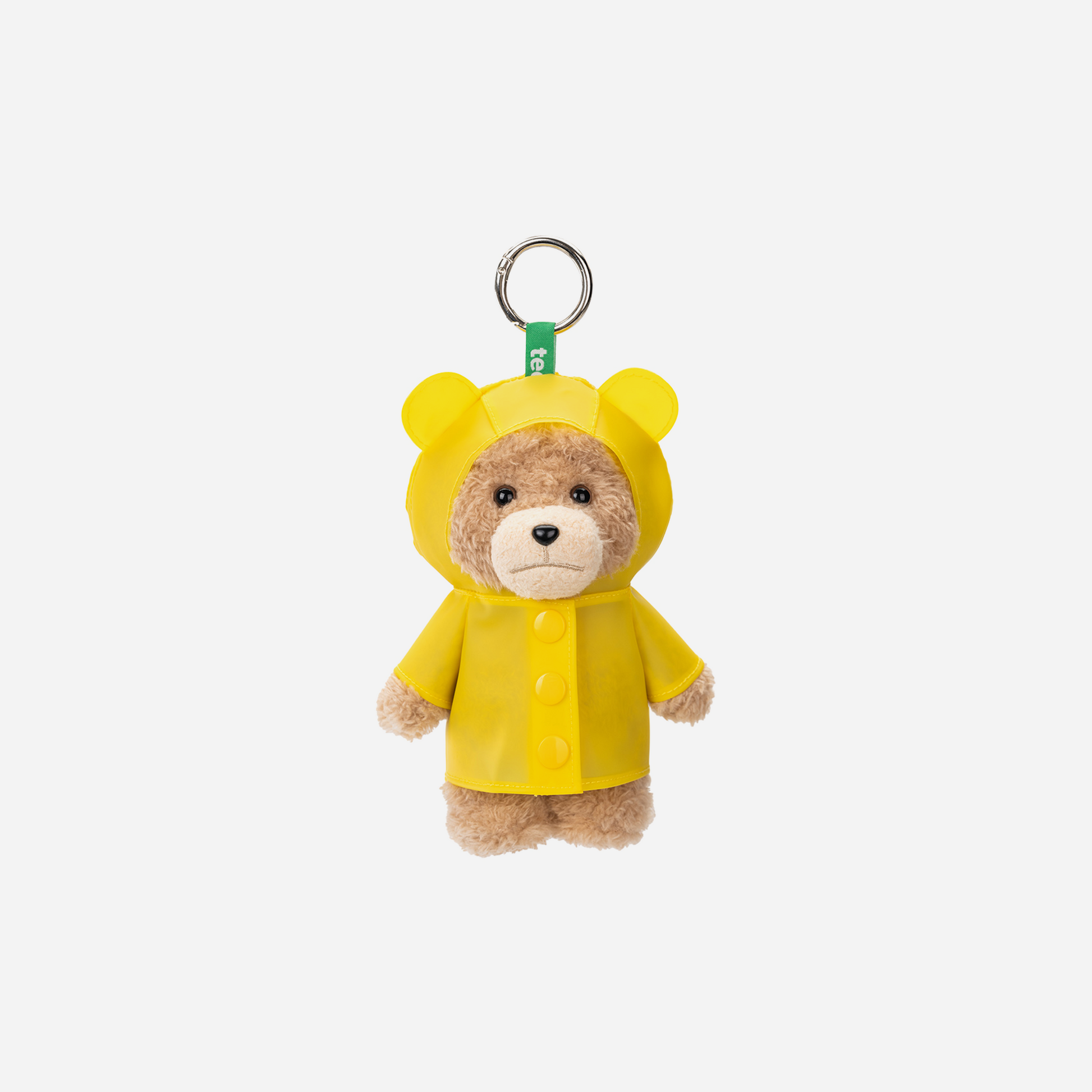 Pop Mart Ted2 Teddy Bear Action Plush Pendant Raincoat Bear