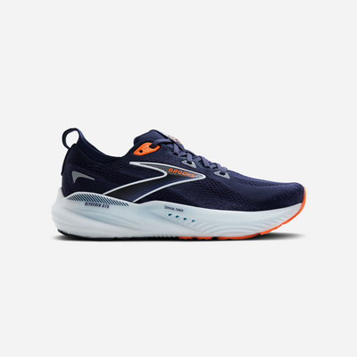 Brooks Glycerin 22 Peacoat Blue Ribbon Orange