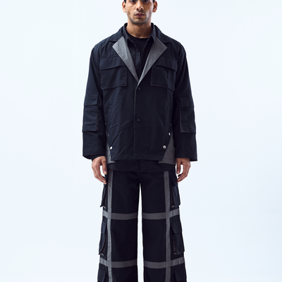 Midnight Pleated Pants