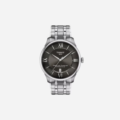Tissot Chemin Des Tourelles Powermatic 80 42mm Gunmetal Dial Watch