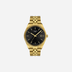 Tissot Ballade 40mm Black Dial Yellow Gold PVD Stainless Steel Watch