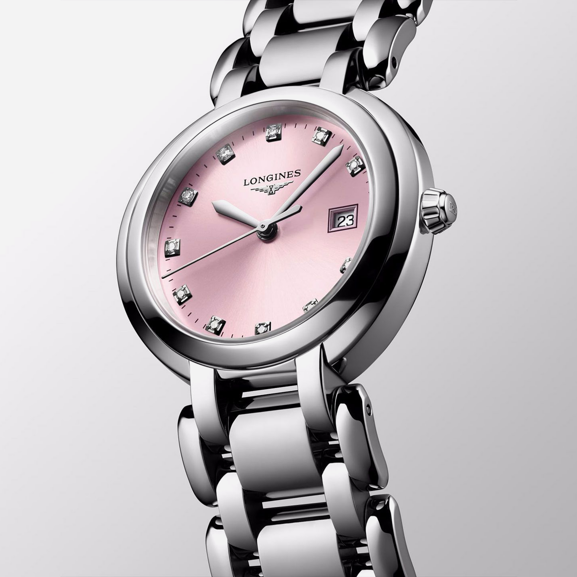 LONGINES PRIMA LUNA PINK 7612356226909