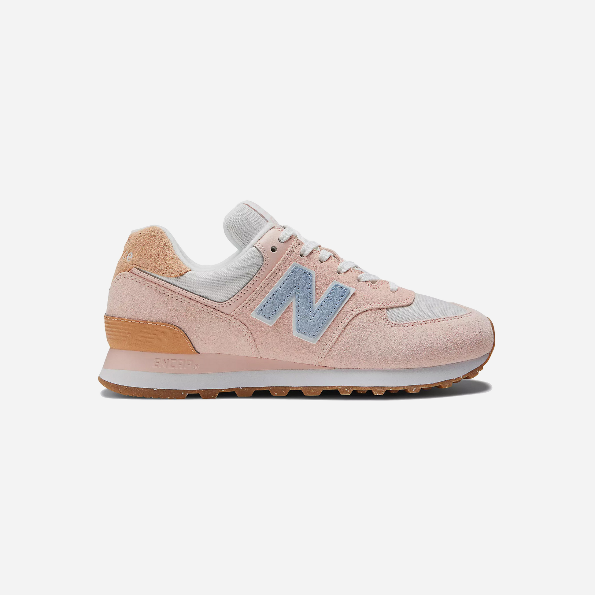 New Balance 574 Pink Blue Orange Women