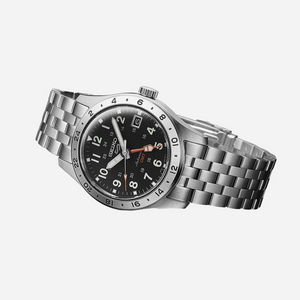 Seiko 5 Sports Men Automatic Black Dial Analog Stainless Steel Watch SSK023K1