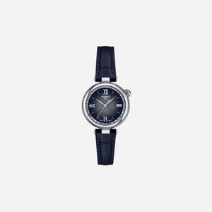 Tissot Desir Graded Silver-Blue Dial 28mm With Blue Leather Strap Watch