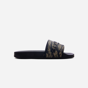 Givenchy Slide Flat Sandals Black/Khaki