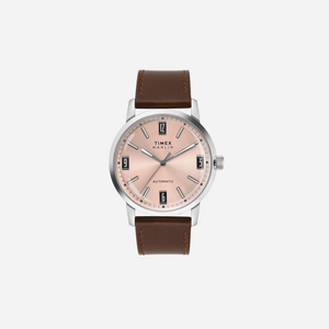 Timex Marlin 42mm Pink Round Dial Mechanical Automatic Men's Pink Watch