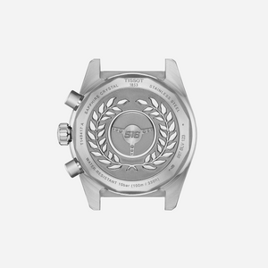 Tissot PR516 Blue Dial 42mm Grey Stainless Steel Quartz Chronograph Watch