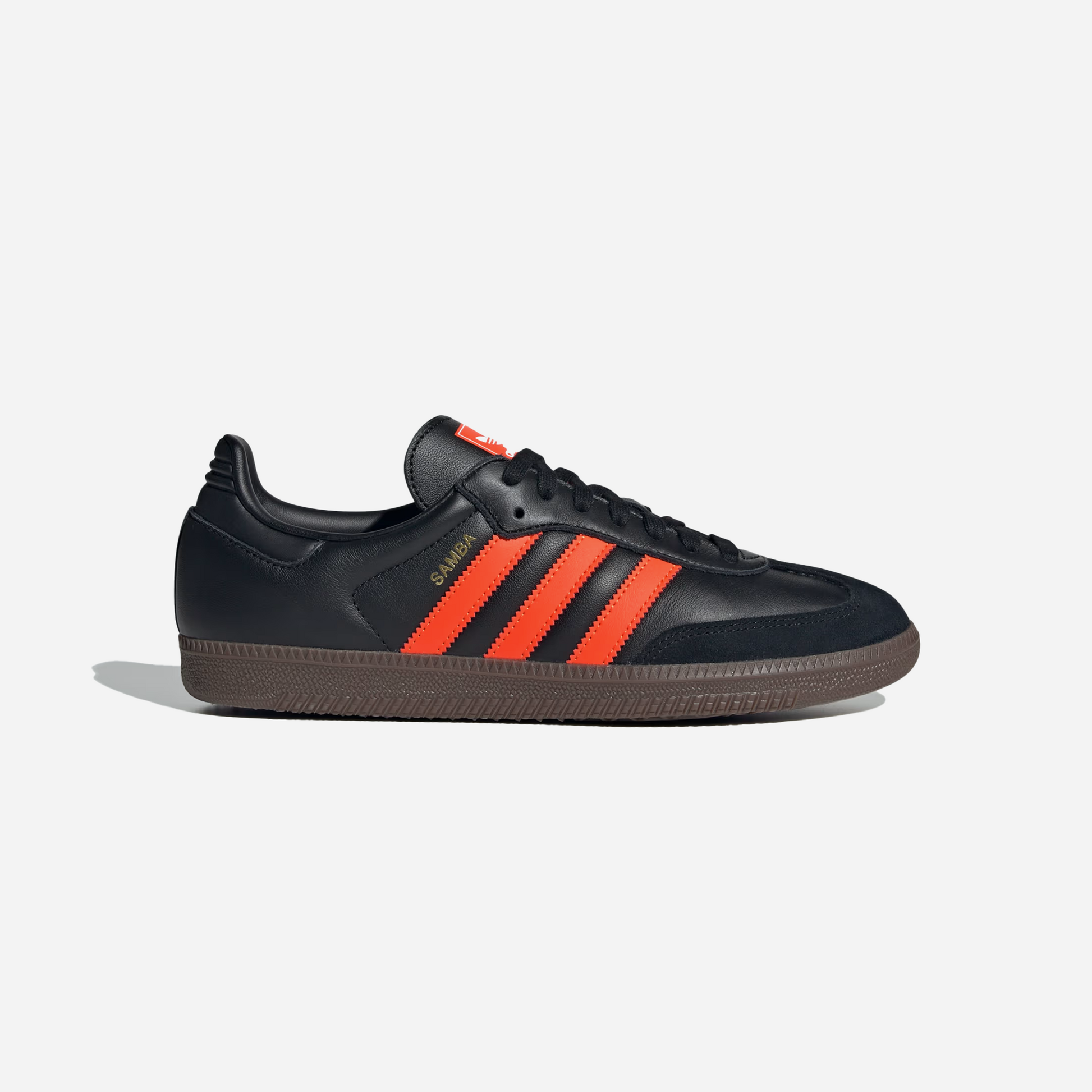 Adidas Samba OG Shoes Core Black / Impact Orange / Gum