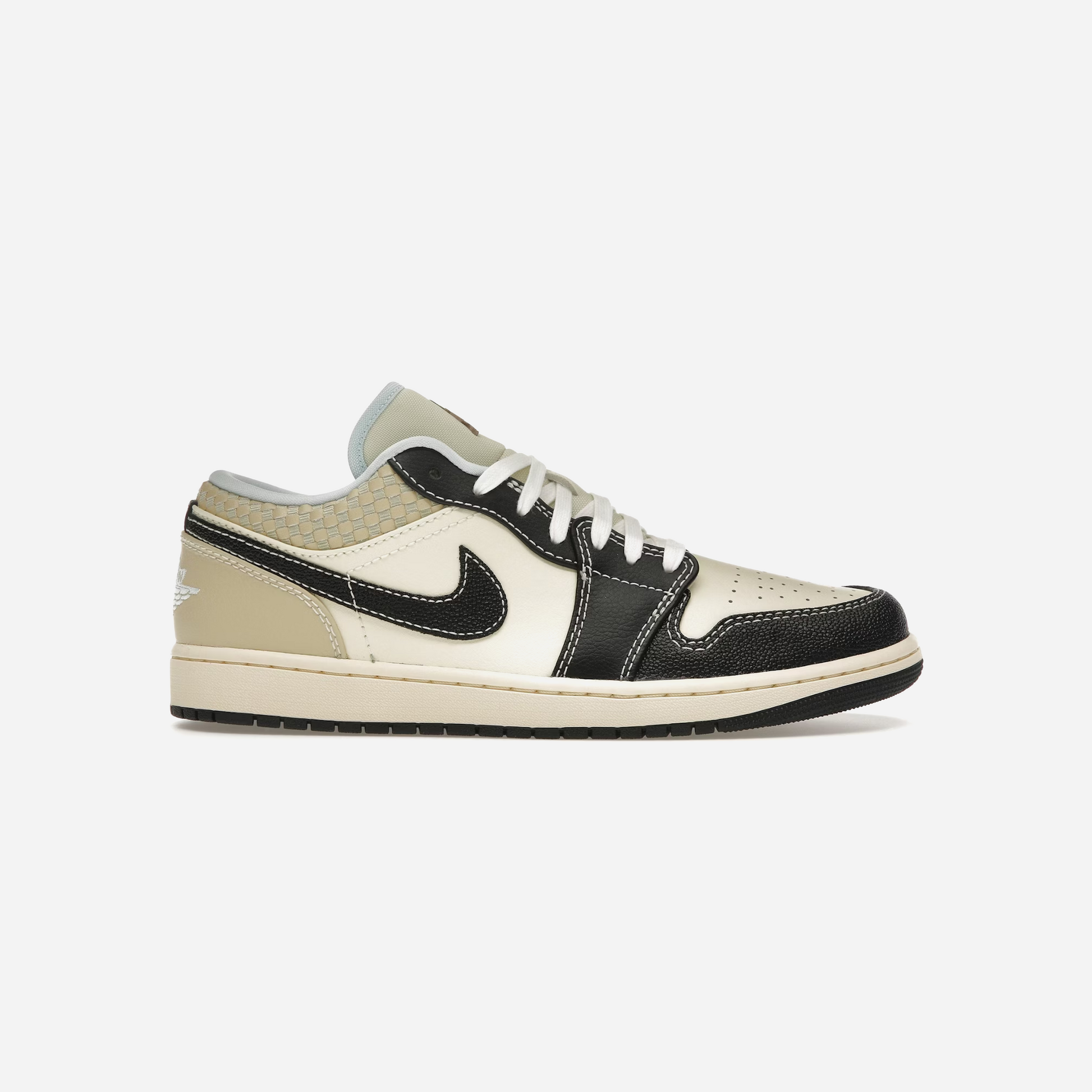 Nike Air Jordan 1 Low Coconut Milk Black Muslin