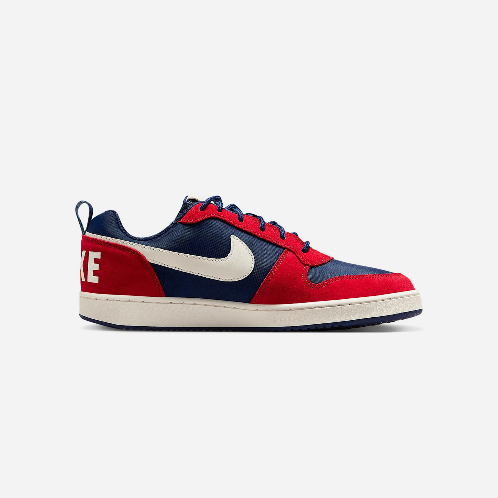 Nike Court Borough Low Premium Sneaker Navy Red