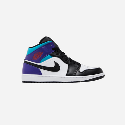 Nike Air Jordan 1 Mid Teal Purple/aquamarine